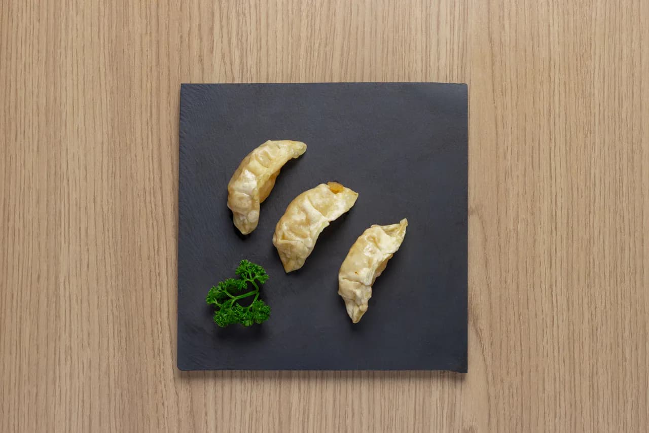 Gyoza à la pomme