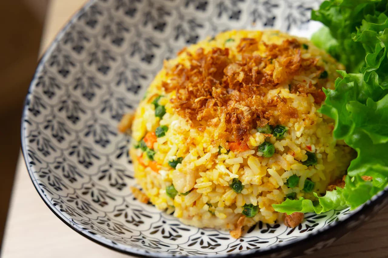 Riz cantonais poulet