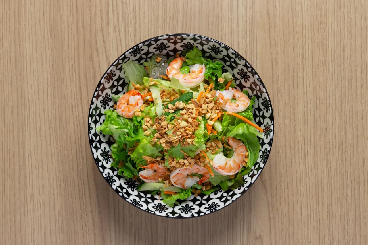 Salade crevettes